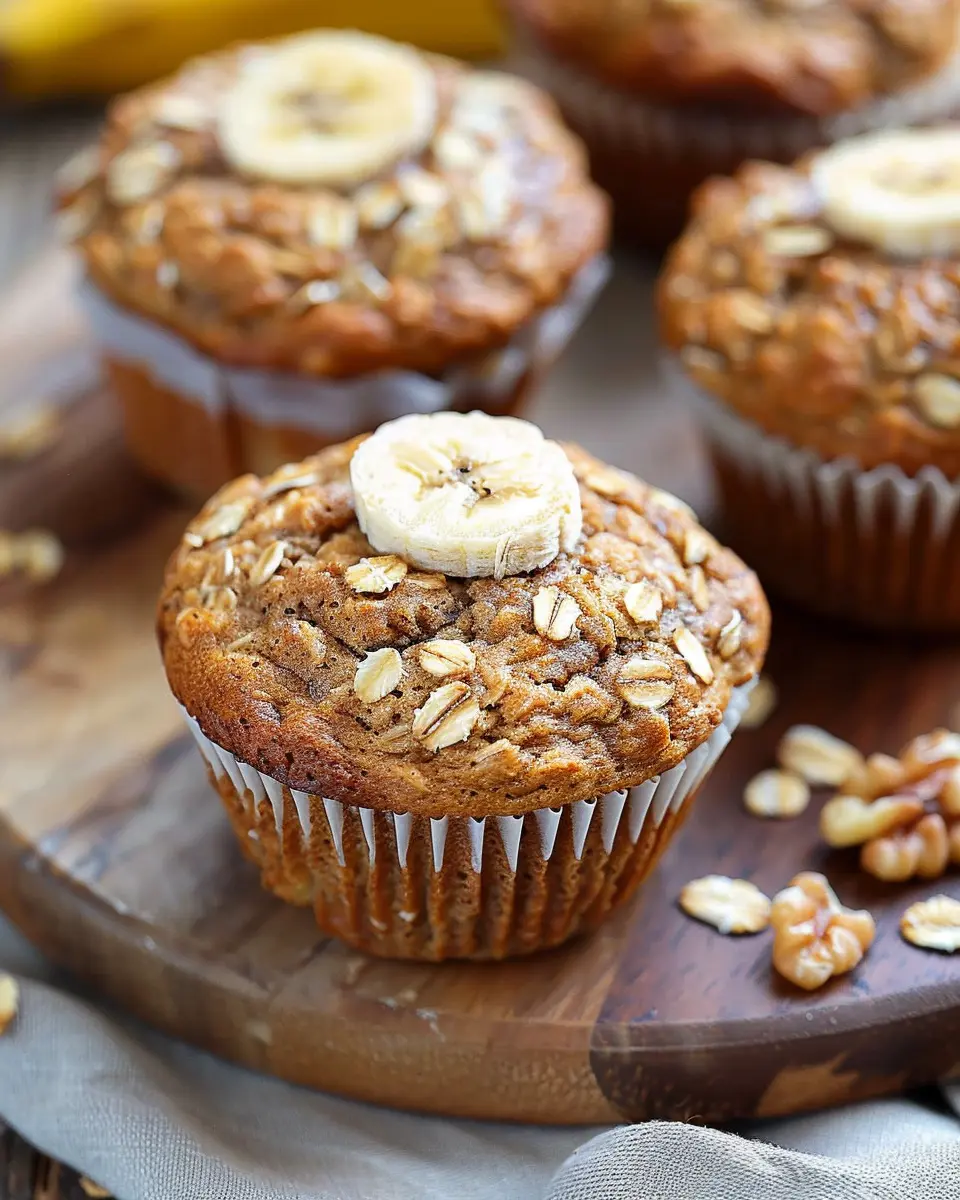 Healthy Banana Oatmeal Muffins: Easy, Delicious, and Guilt-Free