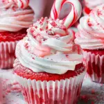 Candy Cane Cupcakes