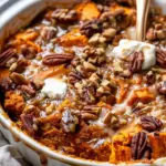 Southern Maple Sweet Potato Casserole