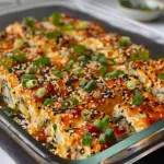 Spicy Salmon Sushi Bake Recipe