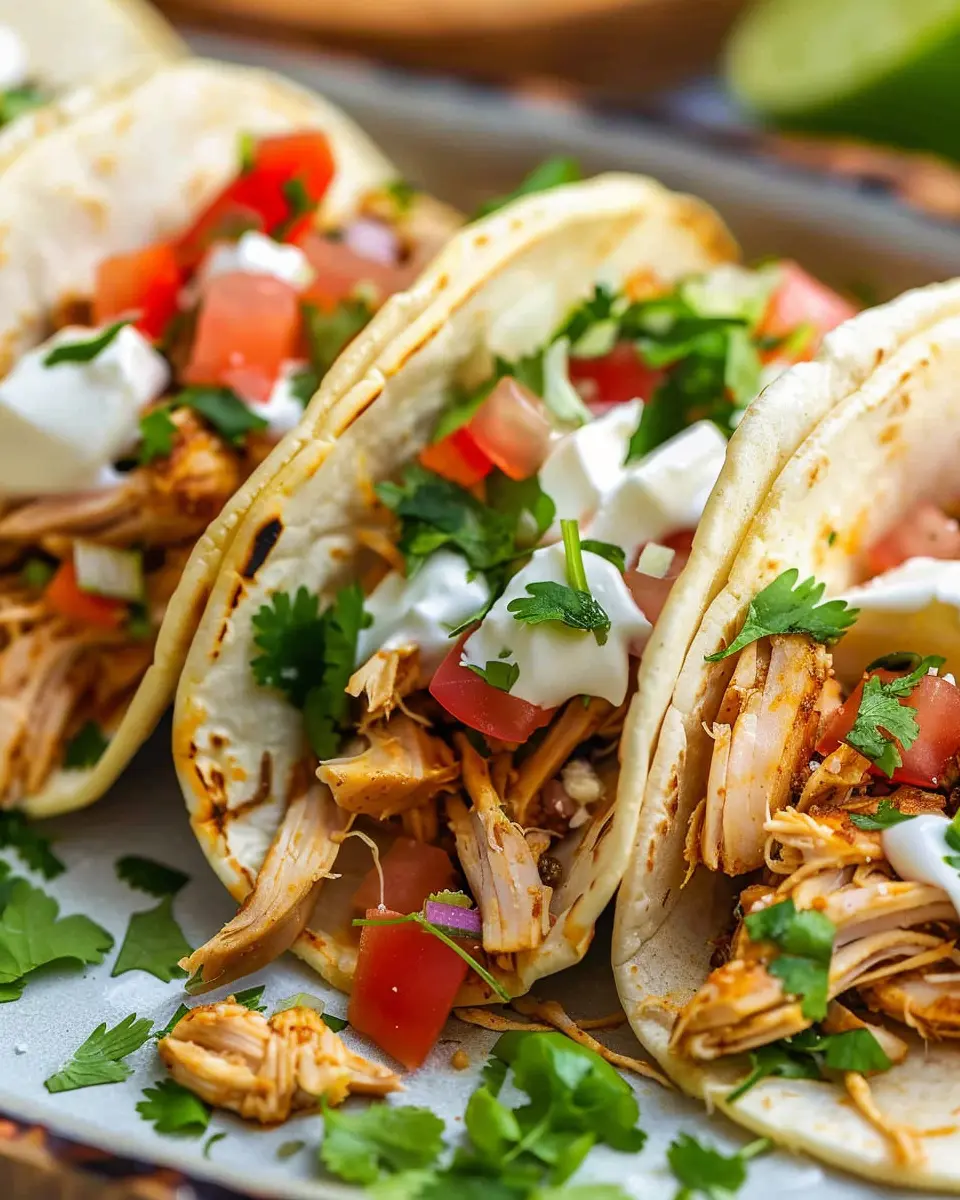 Shredded Chicken Tacos: Easy Weeknight Delights for Everyone