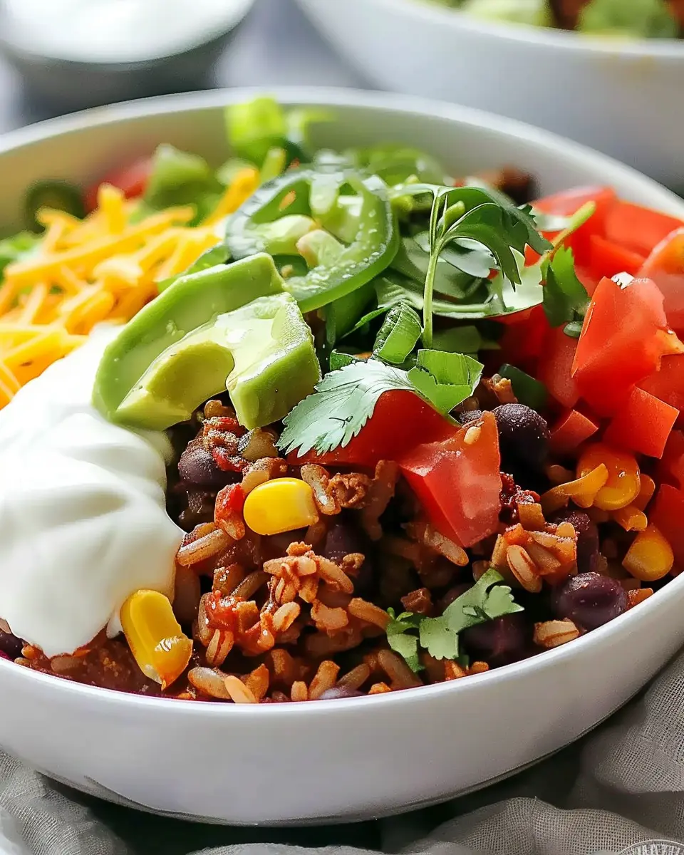 Taco Rice Bowl: Easy, Flavorful Meal Your Family Will Love