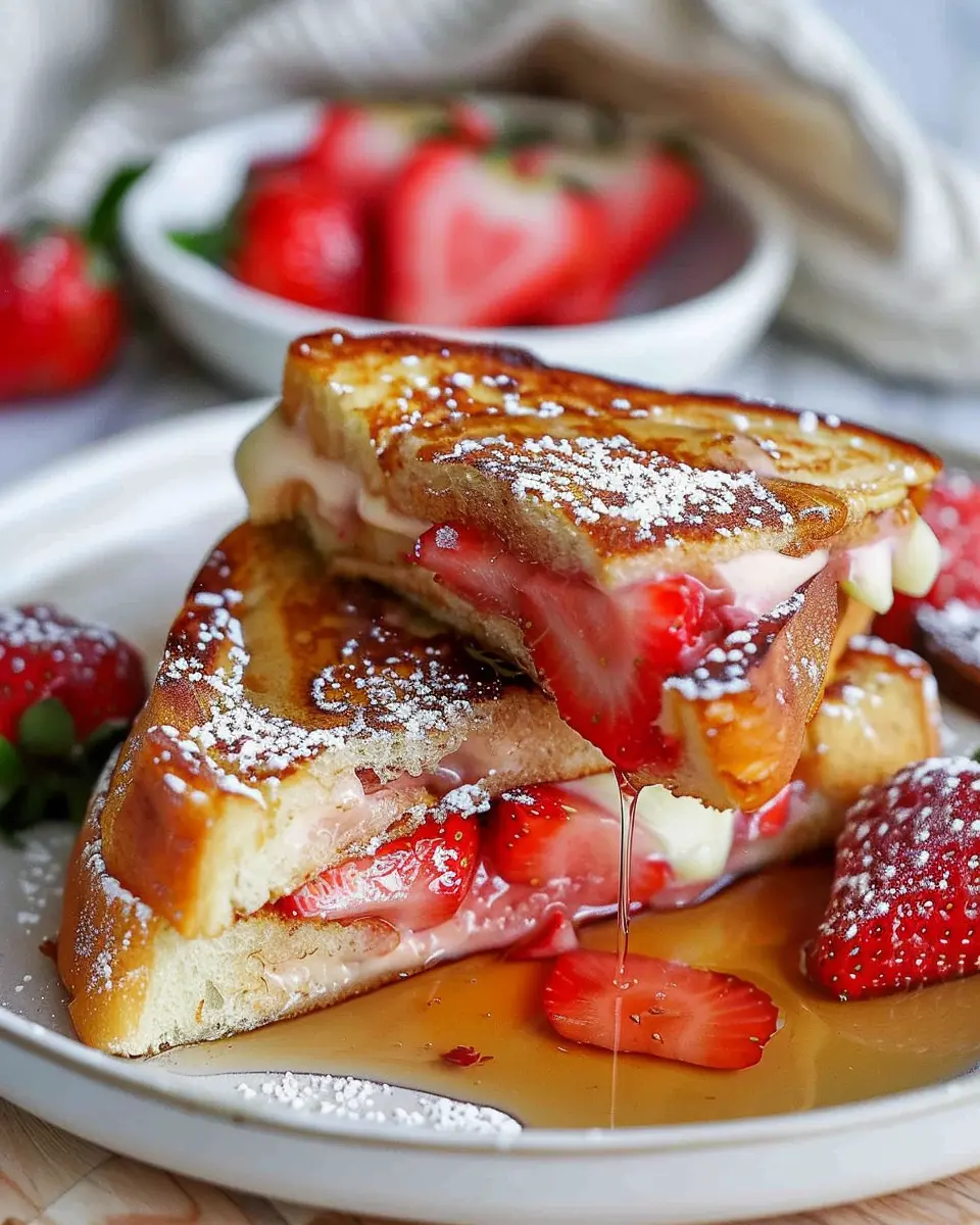 Strawberry Stuffed French Toast: Indulgent Breakfast Delight