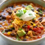Easy Chicken Taco Soup