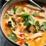 Easy Thai Chicken Curry Soup