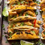 20 Minute Mini Baked Chicken Tacos