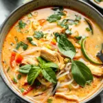 Easy Thai Chicken Curry Soup