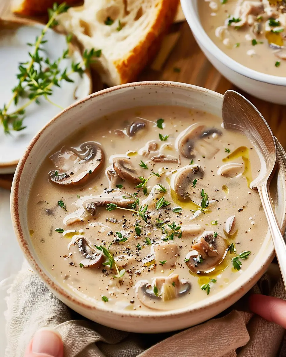 Creamy Mushroom Soup: The Best Comfort Recipe for Home Chefs