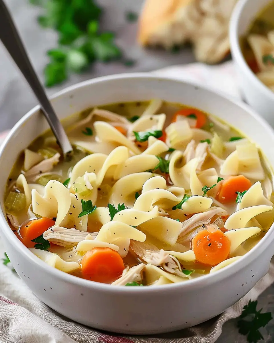Crockpot Chicken Noodle Soup: Easy Comfort Food for All