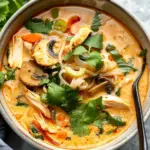 Easy Thai Chicken Curry Soup