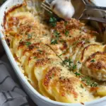 Garlic Potato Gratin