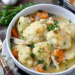 Easy Chicken and Dumplings from Scratch