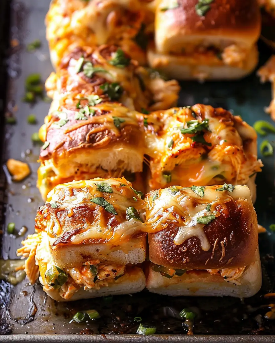 Buffalo chicken dip sliders: Indulgent Turkey Bacon Treats for All