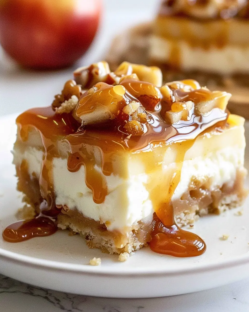 Caramel Apple Cheesecake Bars: The Ultimate Indulgent Treat