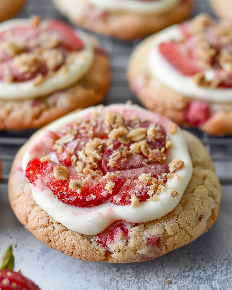 Easy Strawberry Crunch Cookies: The Best Homemade Delight