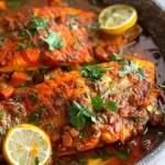 Classic Spicy Moroccan Fish