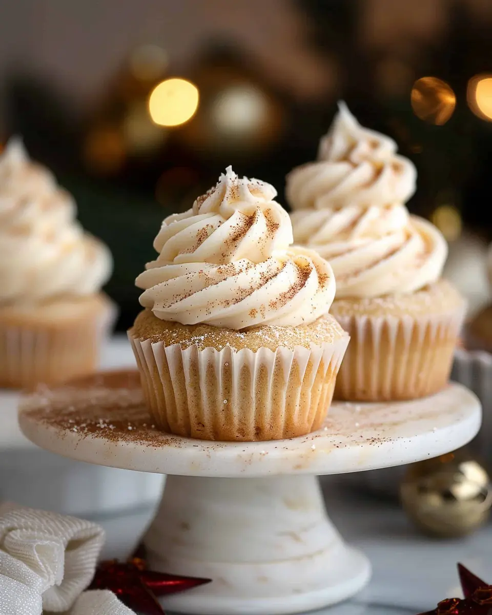 Eggnog Cupcakes: Indulgent Holiday Treats to Delight Everyone
