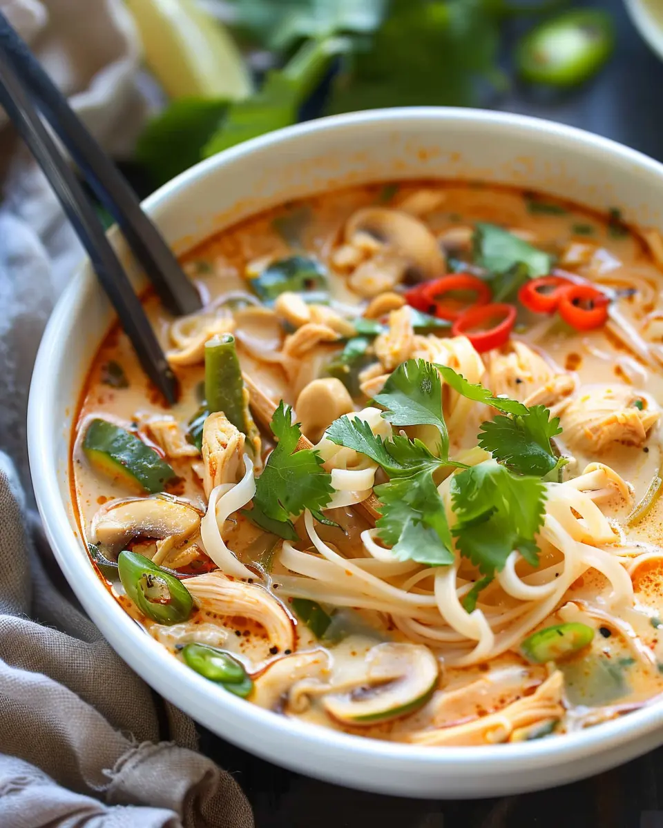 30 Minute Thai Chicken Soup: Easy Comfort for Busy Nights