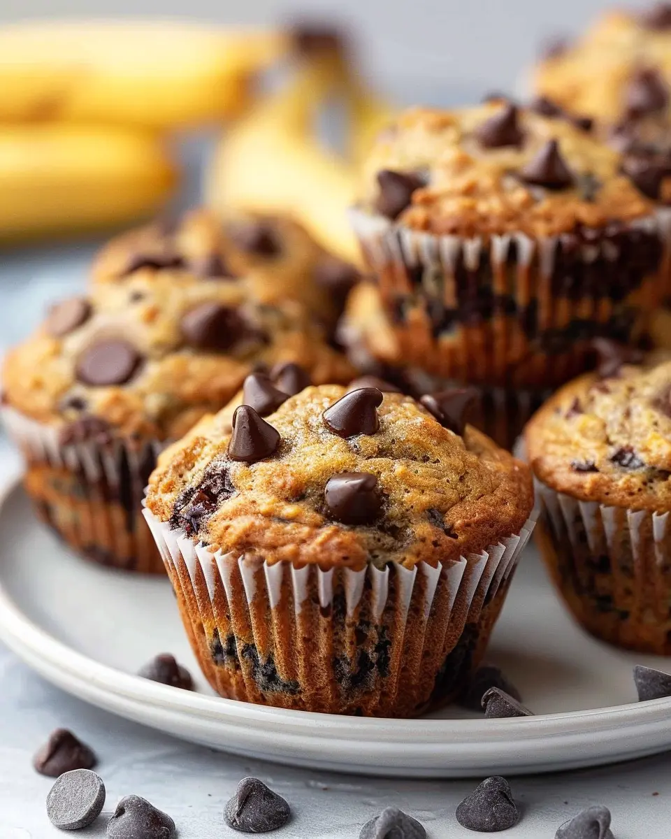 Banana Chocolate Chip Muffins: The Best Easy Recipe for All Ages