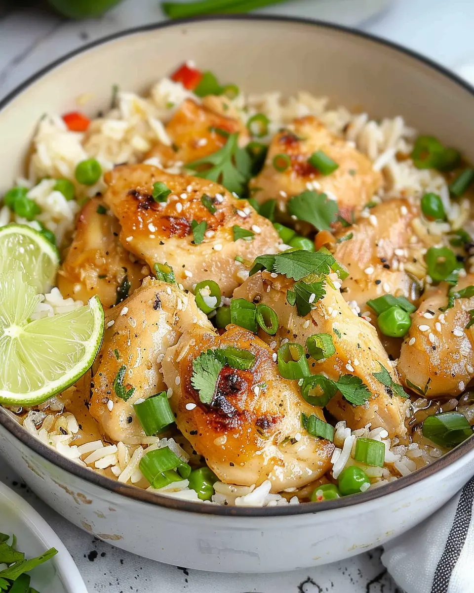 Coconut Chicken &amp; Rice: Easy Comfort Food for Every Home Chef