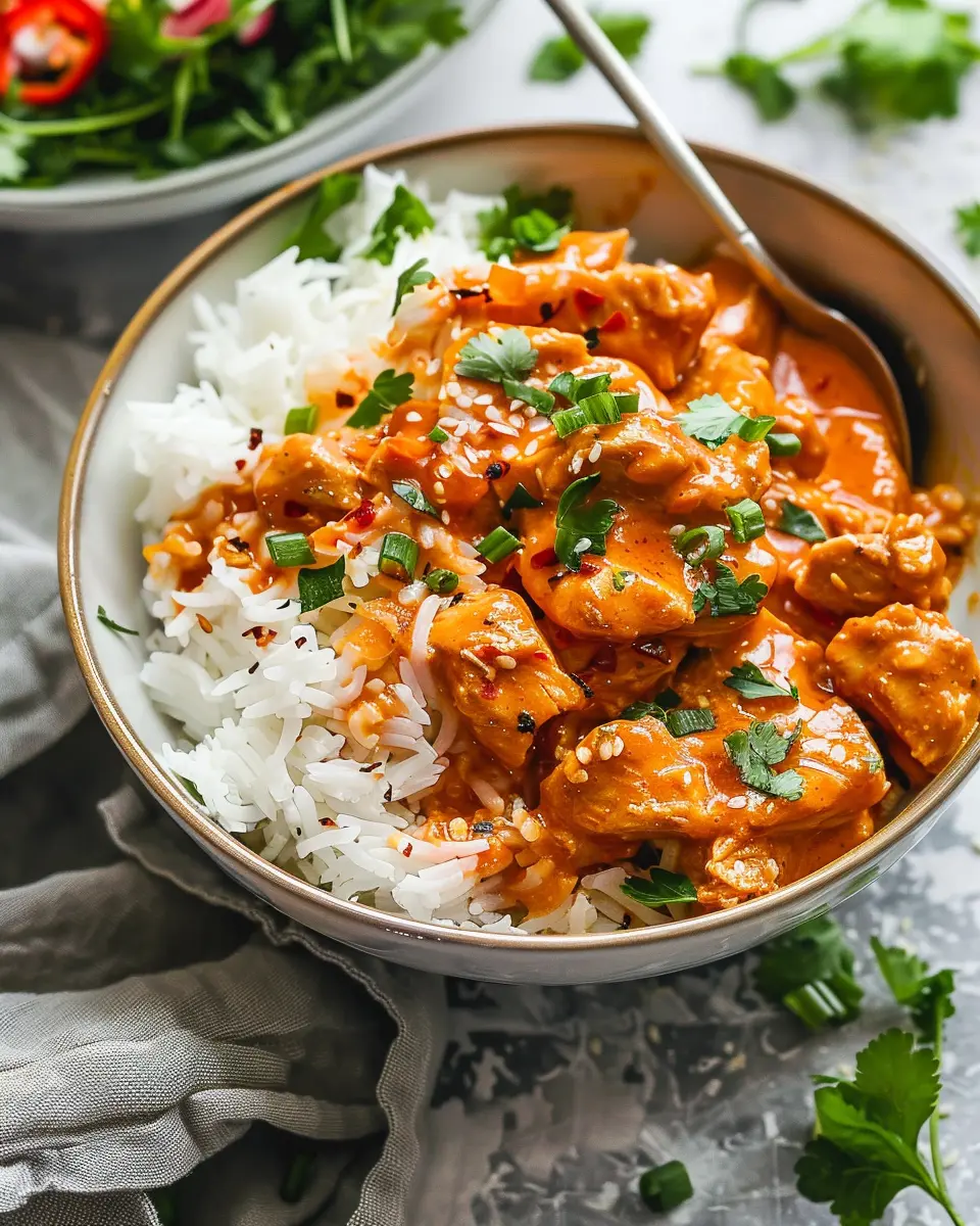 Coconut Chicken Rice Bowl: Easy Recipe for a Flavorful Dinner