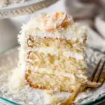 Fluffy & Moist Coconut Cake