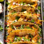 20 Minute Mini Baked Chicken Tacos