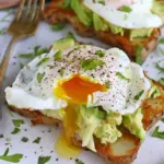 Potato Avocado “Toast” with Perfectly Poached Eggs