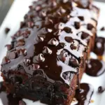 Hot Fudge Brownie Bread