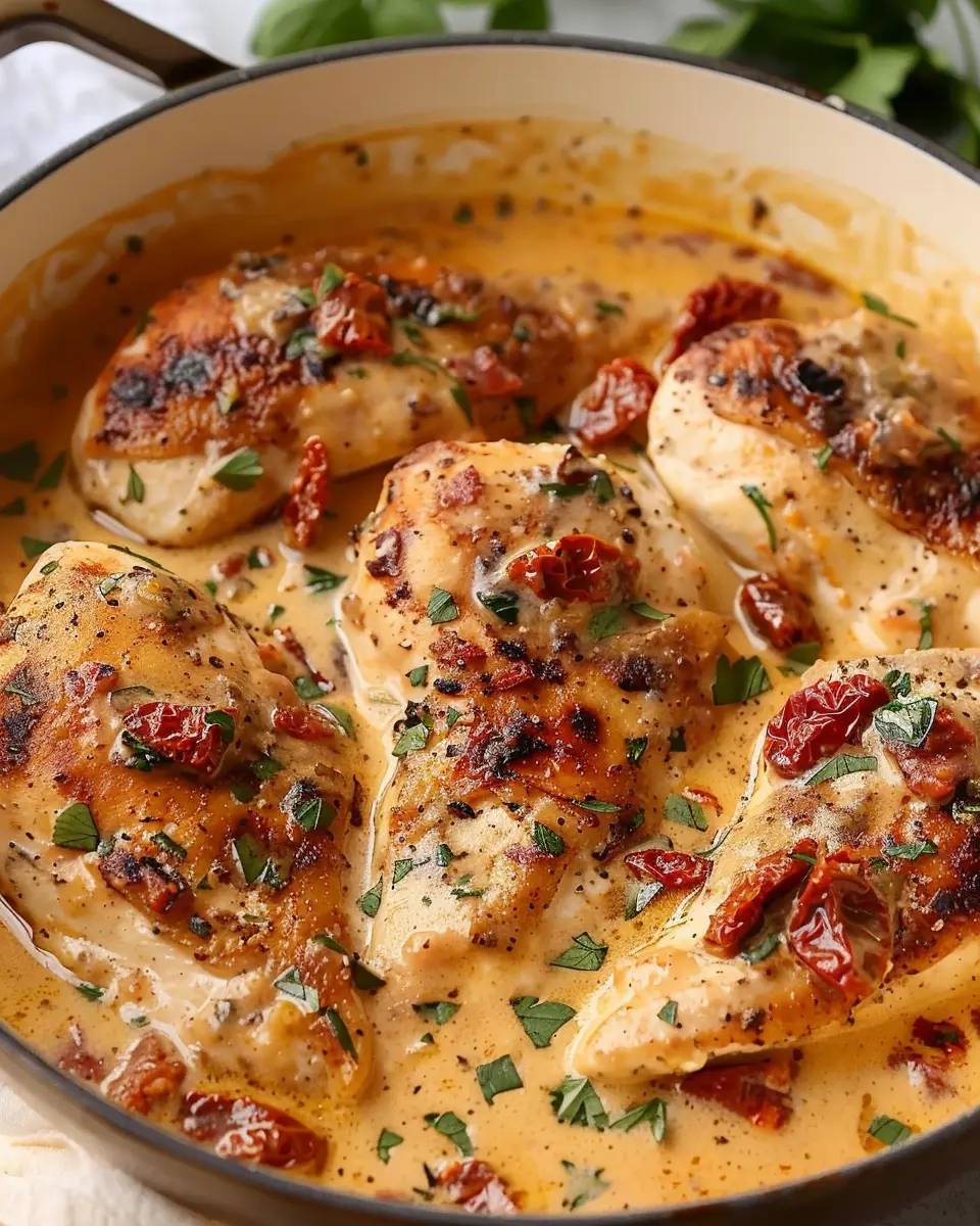 Marry Me Chicken: Indulgent Recipe in Sun-Dried Tomato Cream Sauce
