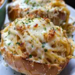 Garlic Butter Spaghetti Bowls