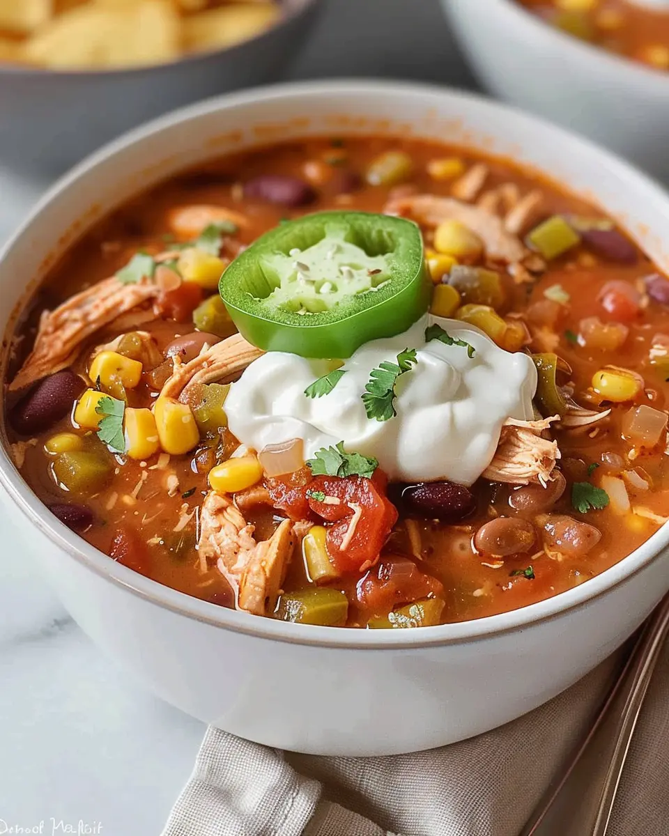 Quick Chicken Taco Soup: A Cozy, Guilt-Free Delight for All