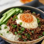 Delicious Korean Ground Beef Bowl