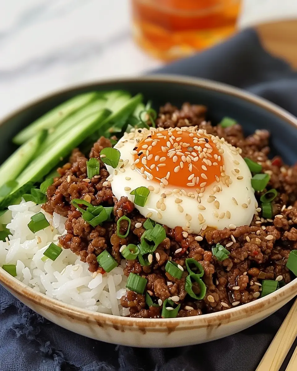 Korean Ground Beef Bowl: Easy, Delicious Dinner for Everyone