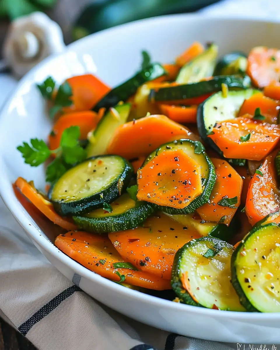Sautéed Carrots and Zucchini Recipe: Easy &amp; Flavorful Side Dish