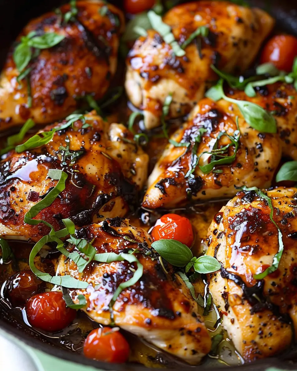 Baked Balsamic Chicken: Easy, Juicy Recipe for Homemade Flavor
