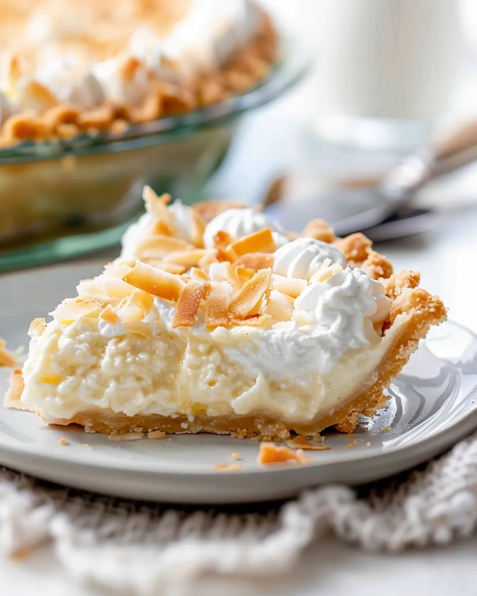Homemade Coconut Cream Pie: An Indulgent Family Favorite Recipe