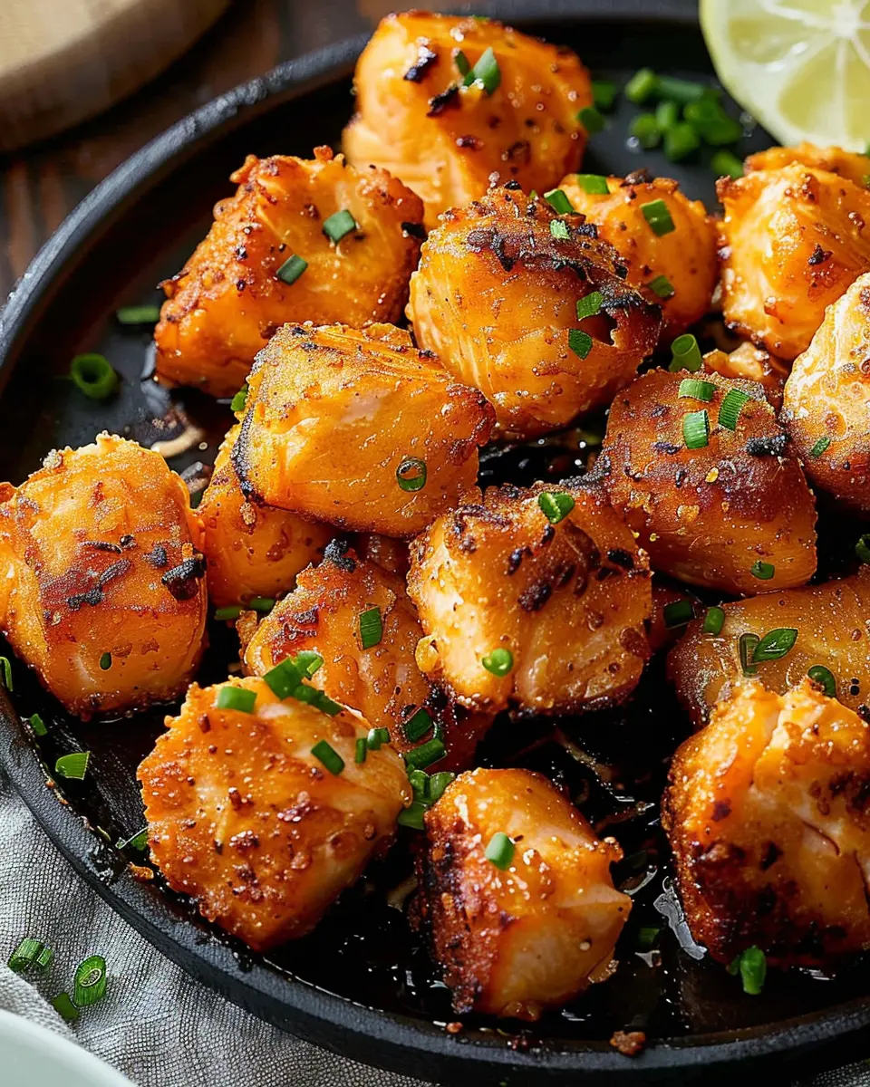 Air Fryer Bang Bang Salmon Bites: Easy, Indulgent Flavor Explosion