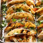 20 Minute Mini Baked Chicken Tacos