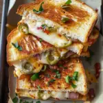 Roasted Jalapeno Popper Grilled Cheese