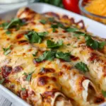 Protein Cottage Cheese Chicken Enchiladas