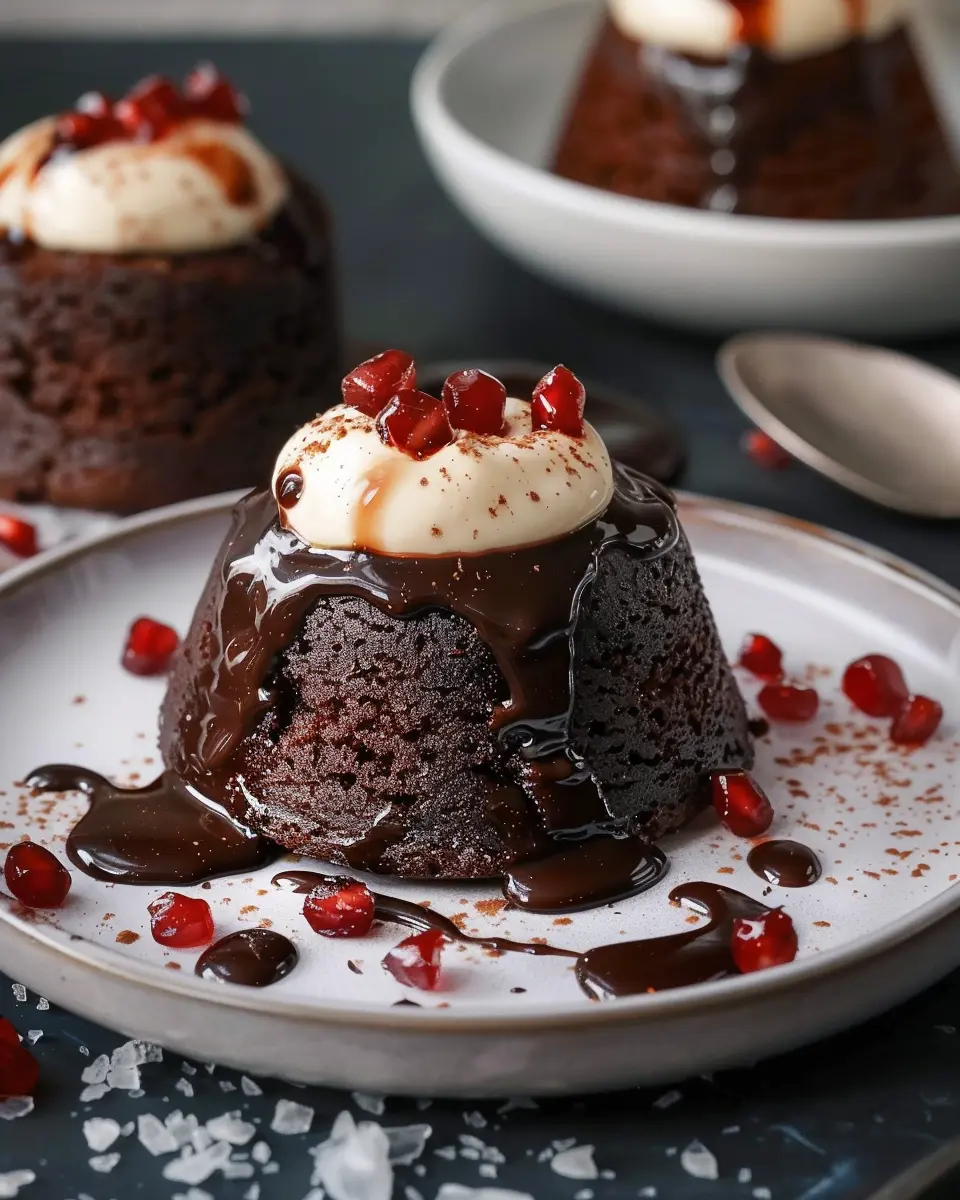 Molten Lava Cakes With POM Glaze: An Indulgent Homemade Treat