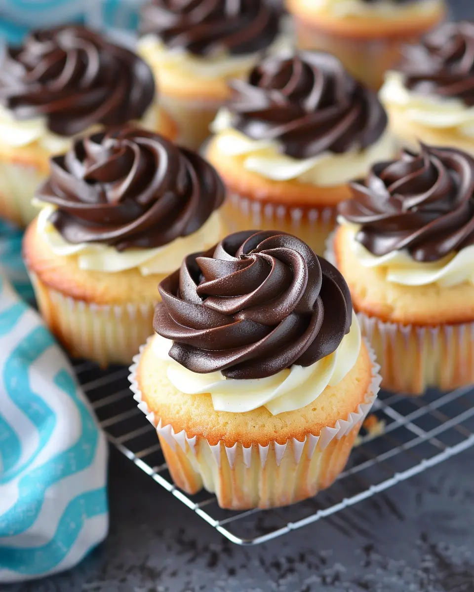 boston cream pie cupcakes: the best indulgent treat to make at home