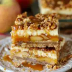 Caramel Apple Cheesecake Bars
