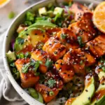 Honey Glazed Salmon Bowl Recipe