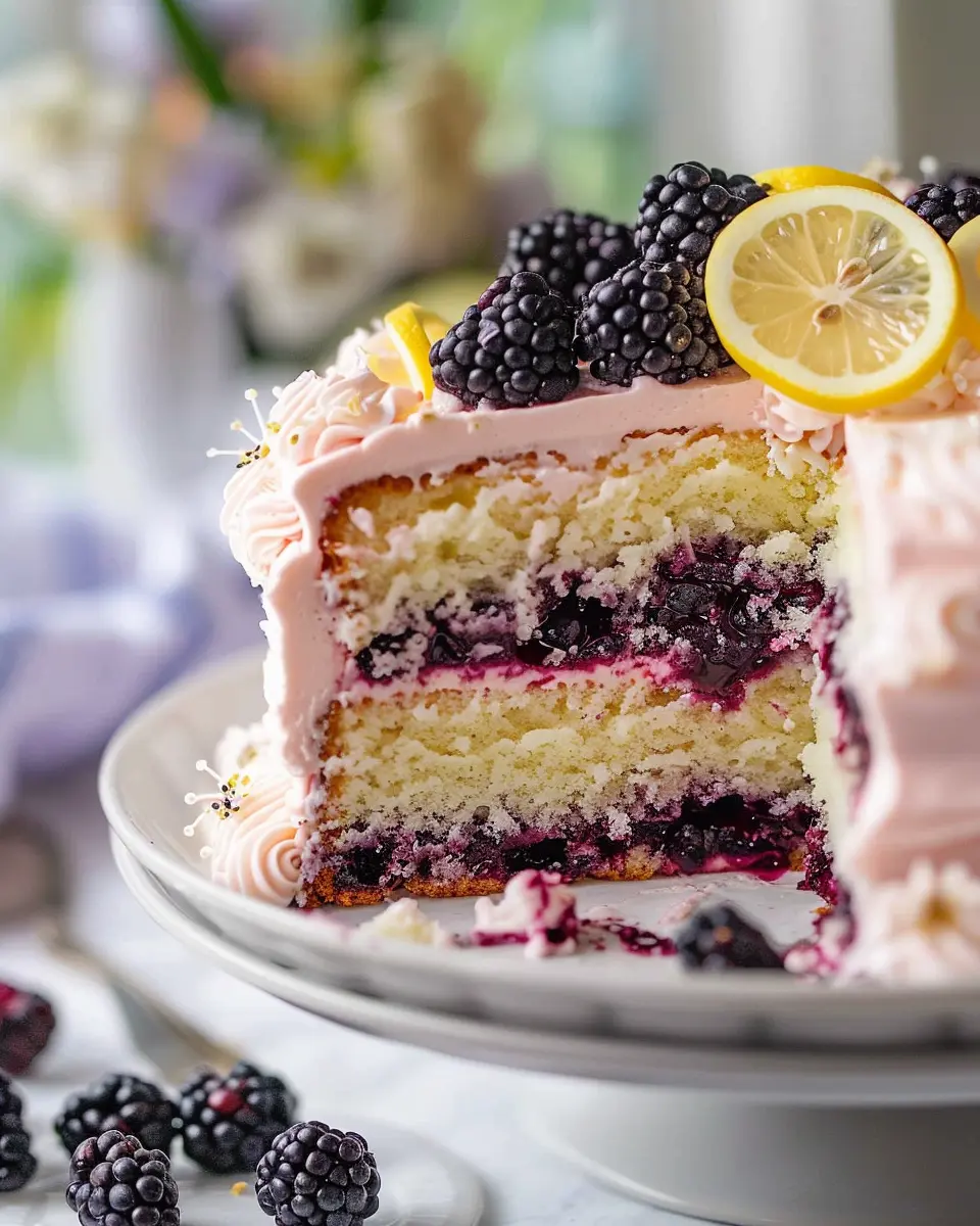 Lemon Blackberry Cake: The Best Fresh Twist for Your Dessert Table