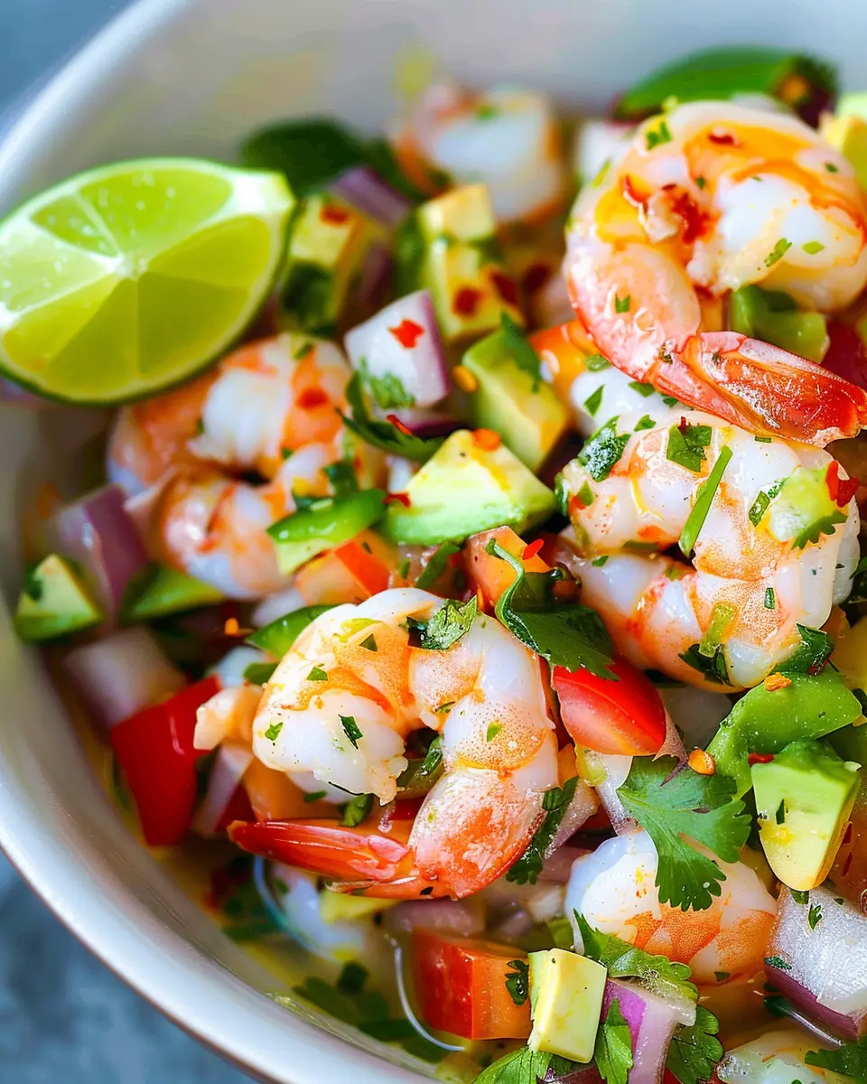 Easy Shrimp Ceviche: Refreshing and Flavorful for Any Occasion