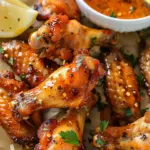 Honey Lemon Pepper Wings Recipe