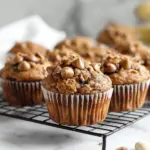 Healthy Peanut Butter Banana Muffins