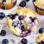 Blueberry Cream Cheese Muffins